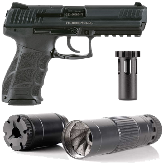 Dead Air Mojave 9 9mm HK P30L Suppressor Test — PEW Science